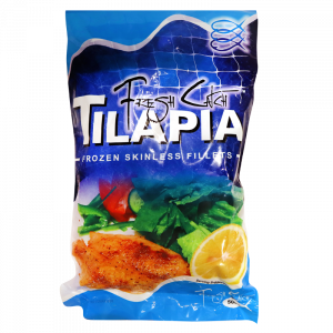Fresh Catch Frozen Tilapia Skinless Fillets 500g