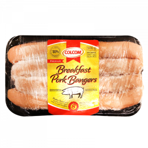 Colcom Breakfast Pork Bangers 500g