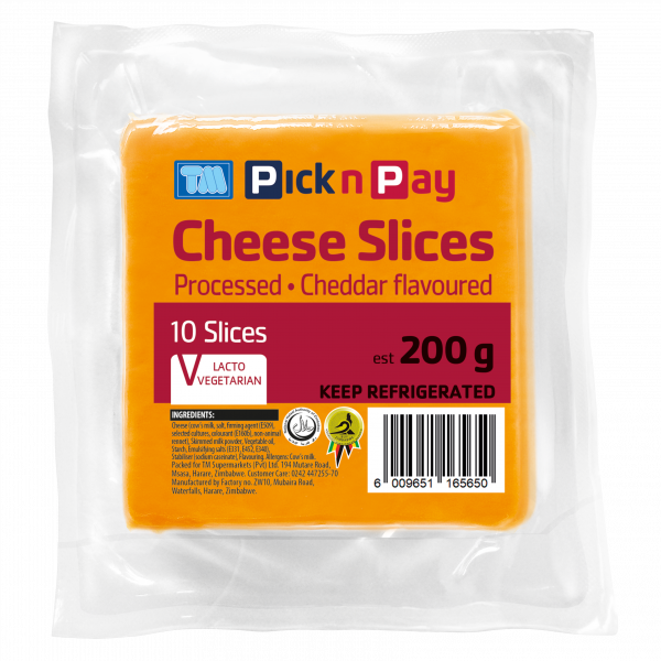 TM PnP Cheese Slices 200g