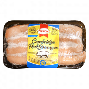 Colcom Cambridge Pork Sausages 500g