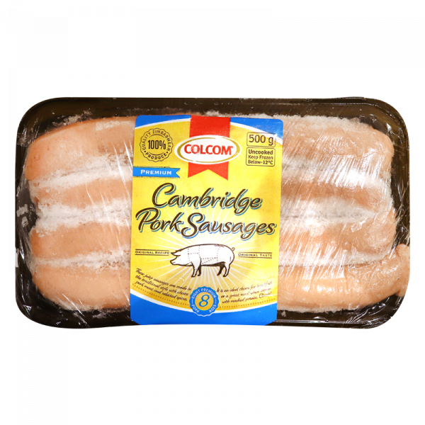 Colcom Cambridge Pork Sausages 500g