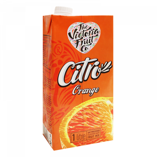 The Victoria Fruit Citro Orange 1l (Side Shot)