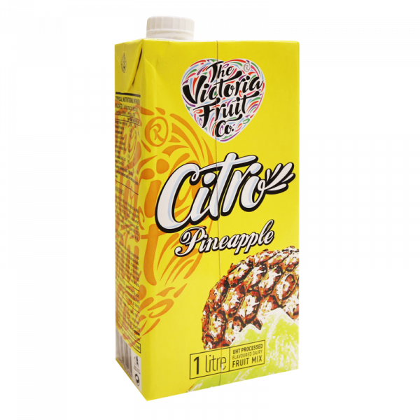 he Victoria Fruit Citro Pineapple 1l (Side Shot)