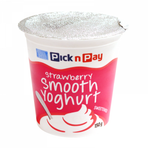 TM Pick n Pay Strawberry Smooth Yoghurt 150ml